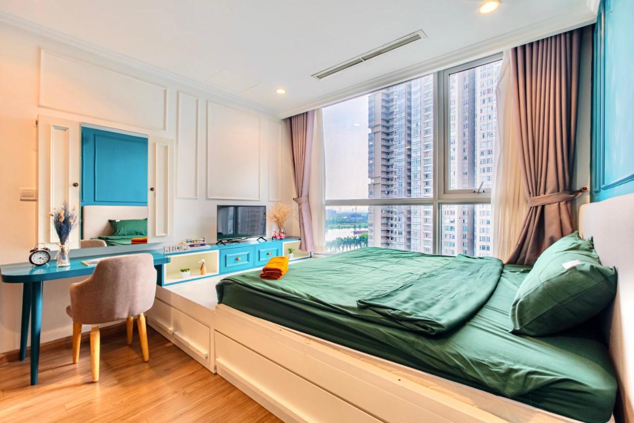 הו צ'י מין סיטי Moxy Hcmc Aparts - Vinhomes Central Park, Ice Rink מראה חיצוני תמונה