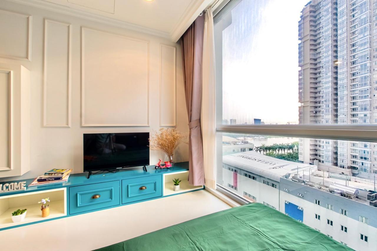 הו צ'י מין סיטי Moxy Hcmc Aparts - Vinhomes Central Park, Ice Rink מראה חיצוני תמונה