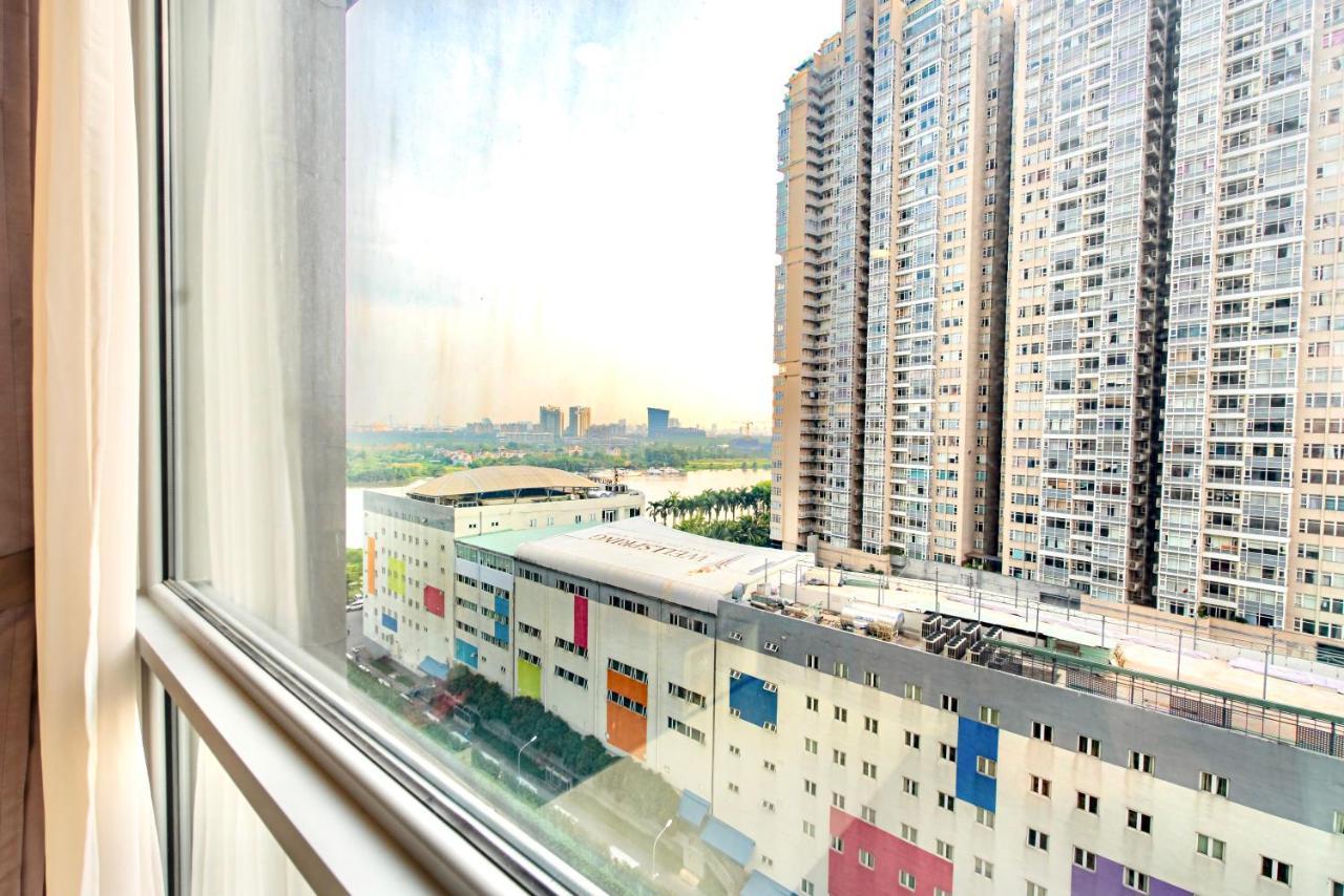 הו צ'י מין סיטי Moxy Hcmc Aparts - Vinhomes Central Park, Ice Rink מראה חיצוני תמונה