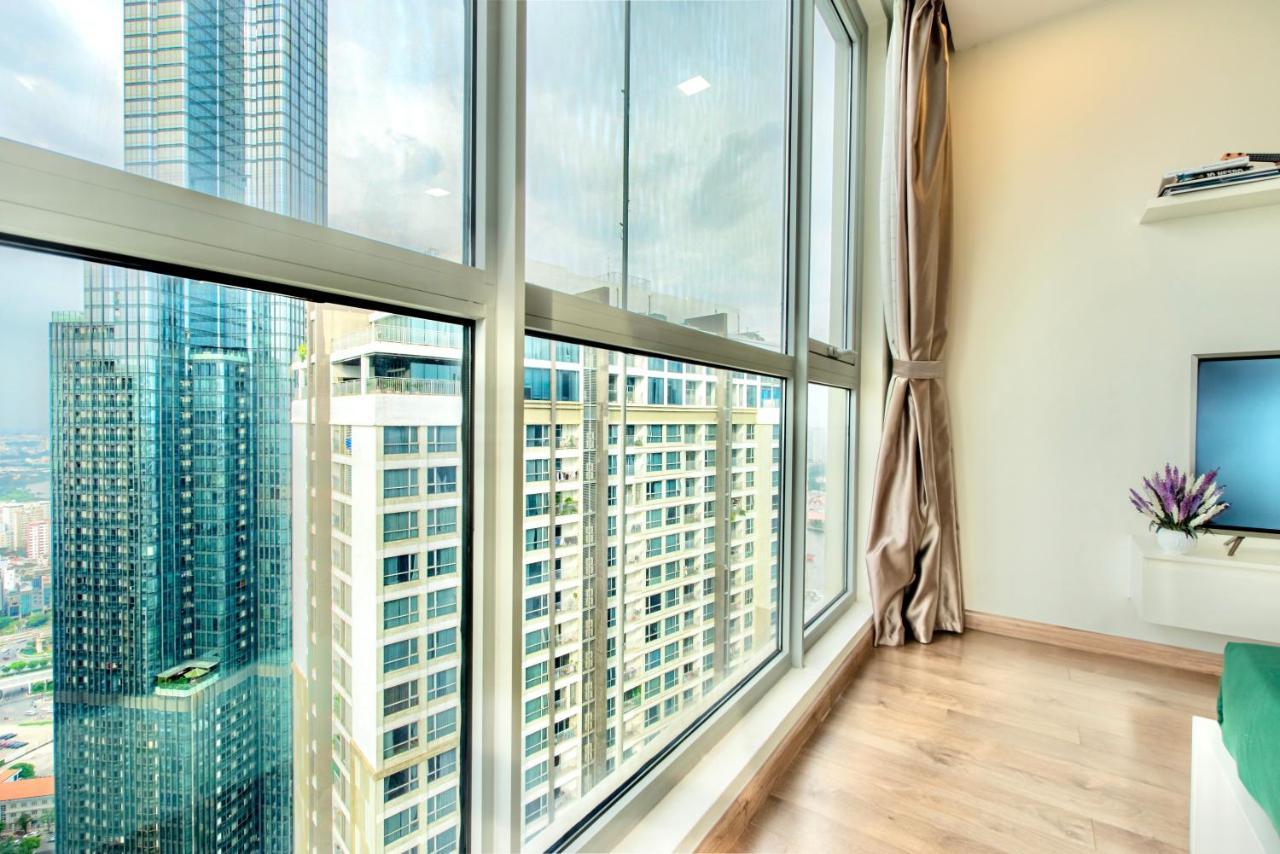 הו צ'י מין סיטי Moxy Hcmc Aparts - Vinhomes Central Park, Ice Rink מראה חיצוני תמונה